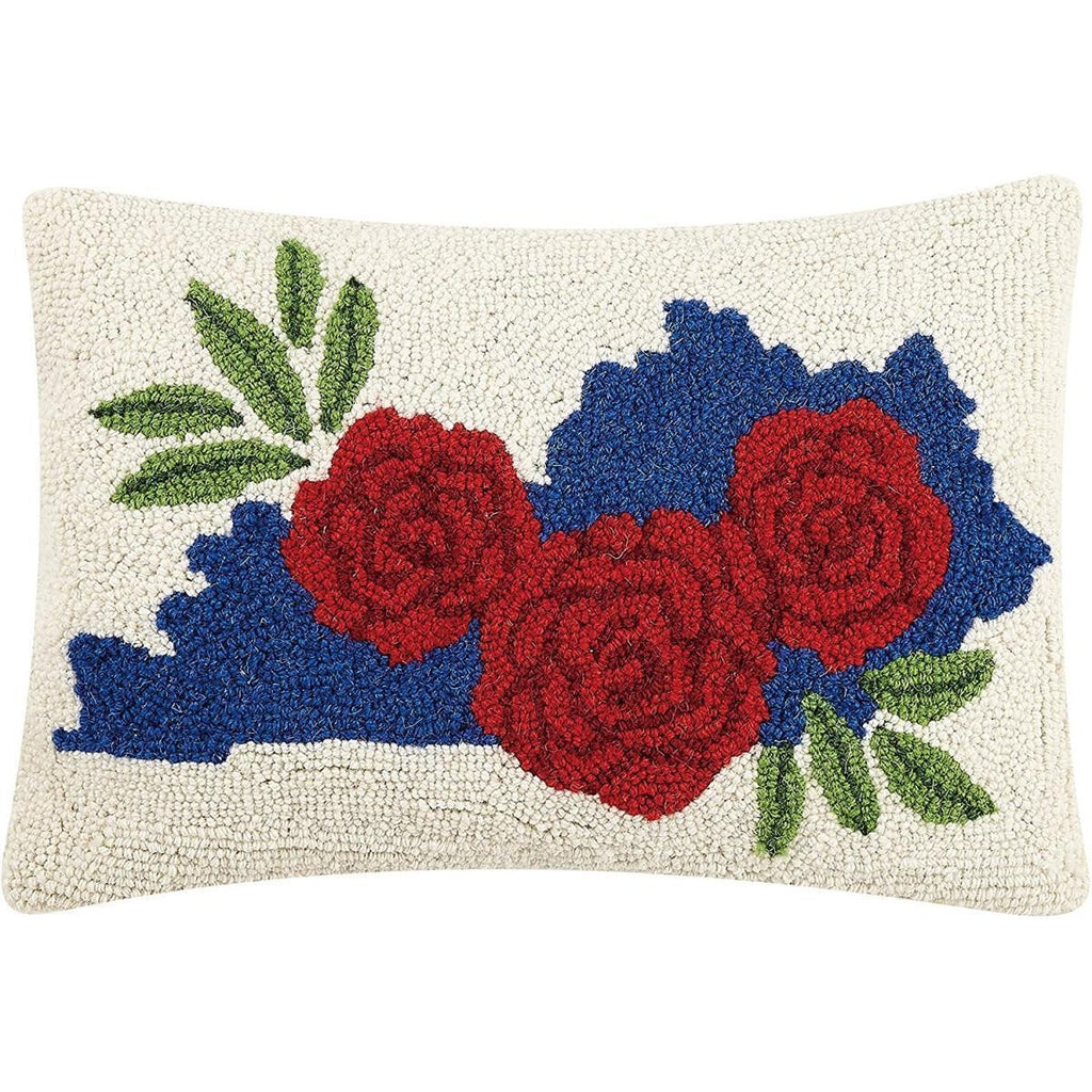Kentucky Roses Hook Pillow-Peking Handicraft-The Bugs Ear