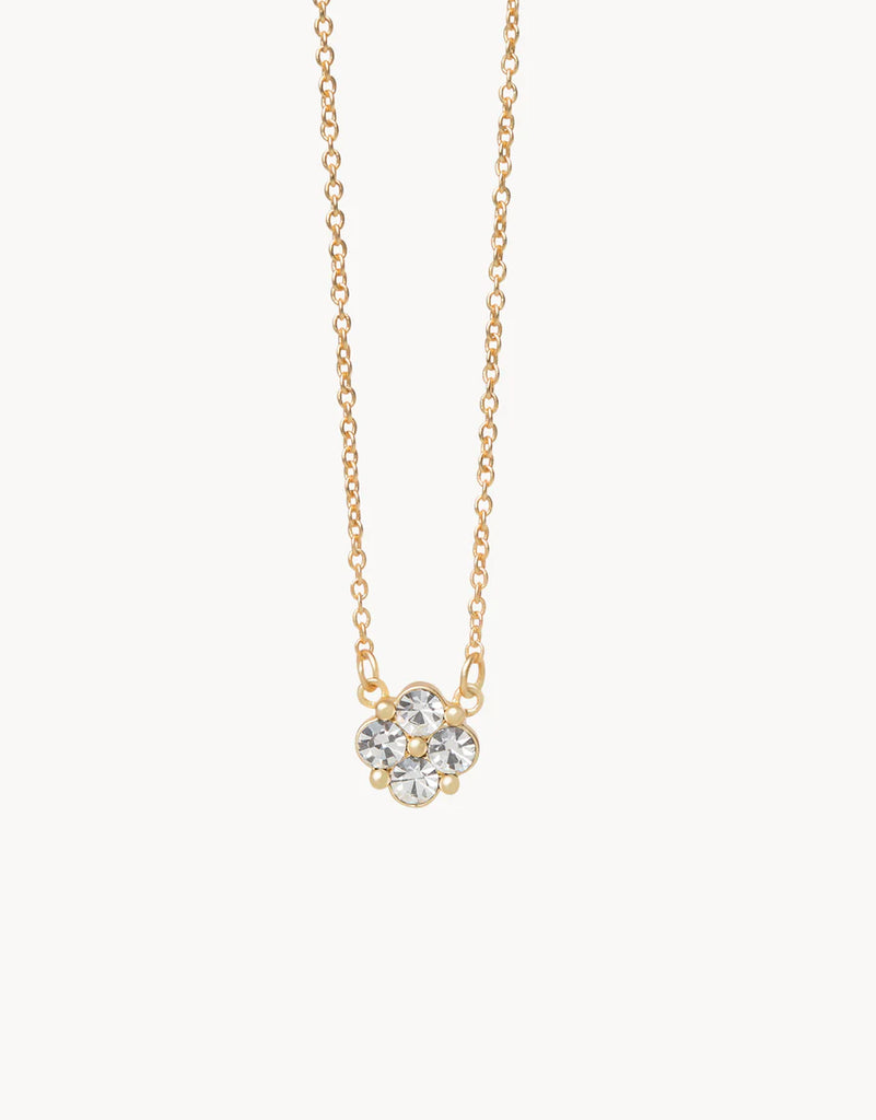 Spartina Sea La Vie Necklace Blessed Crystal Clover-Spartina-The Bugs Ear