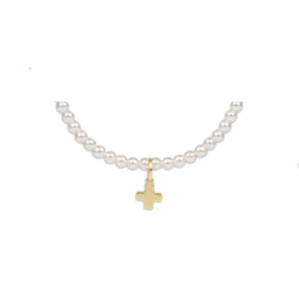 enewton Classic Gold 3mm Bracelet - Love Plush Gold Charm main image 1