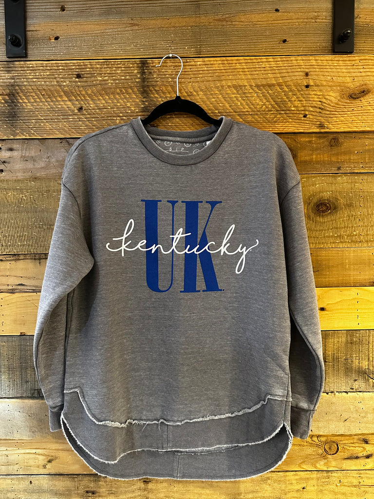 Kentucky UK Sweatshirt in Grey-Royce-The Bugs Ear