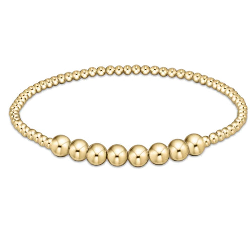 MIXED METAL CLASSIC BEADED BLISS 2.5MM/5MM BEAD BRACELET main image 0