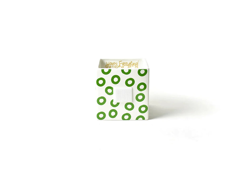 Happy Everything Peridot Mini Nesting Cube Medium-Happy Everything-The Bugs Ear