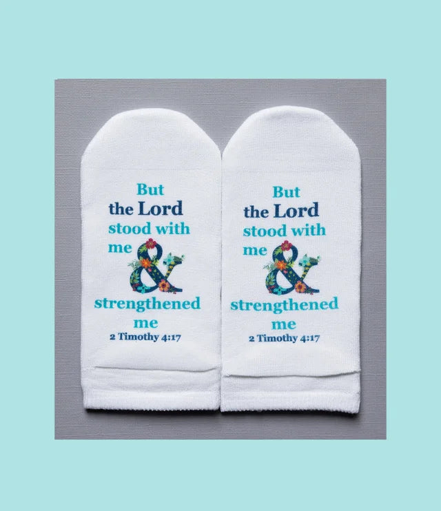 Standing on the Word Socks 2Tim.4:17-Standing on the Word Socks-The Bugs Ear