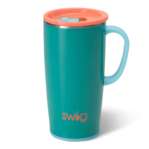 Swig Life 22oz Travel Mug  Insulated Stainless Steel Tumbler with