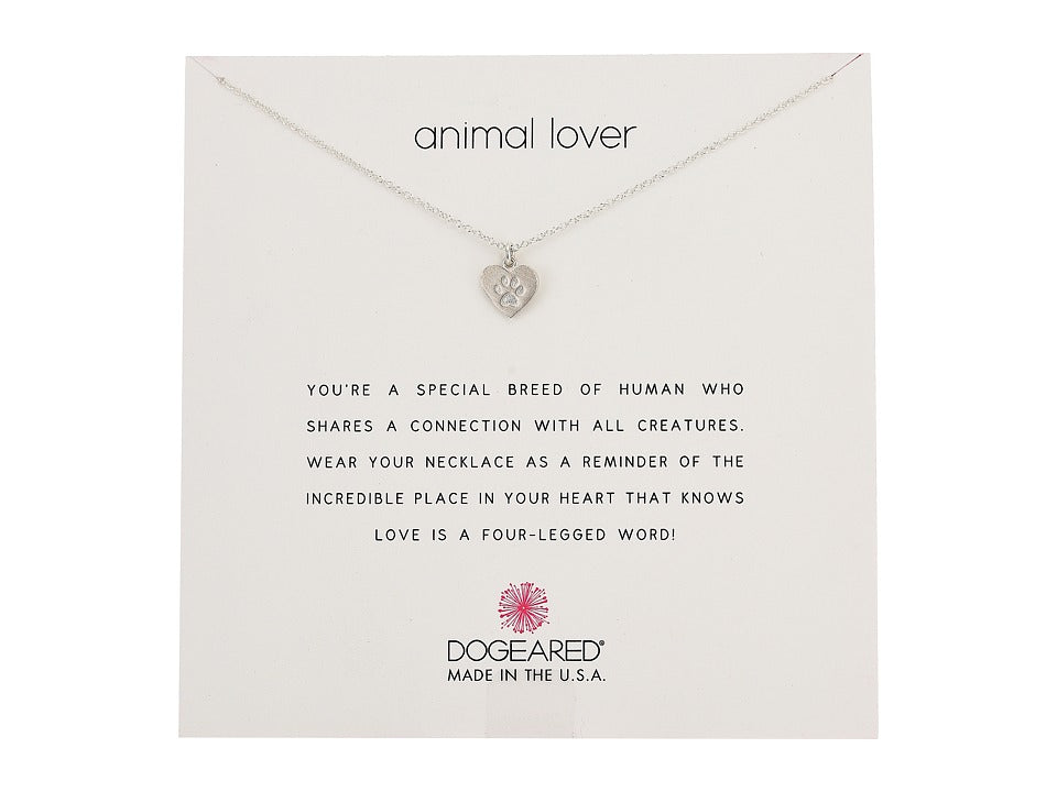 Dogeared Animal Lover Necklace in Silver-Dogeared-The Bugs Ear