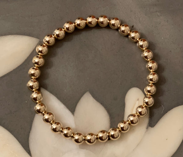 CLASSIC 6MM BEAD BRACELET main image 1