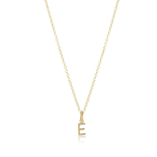 Enewton 16" Necklace Gold - Respect Gold Charm ASSORTED LETTERS-Enewton-The Bugs Ear