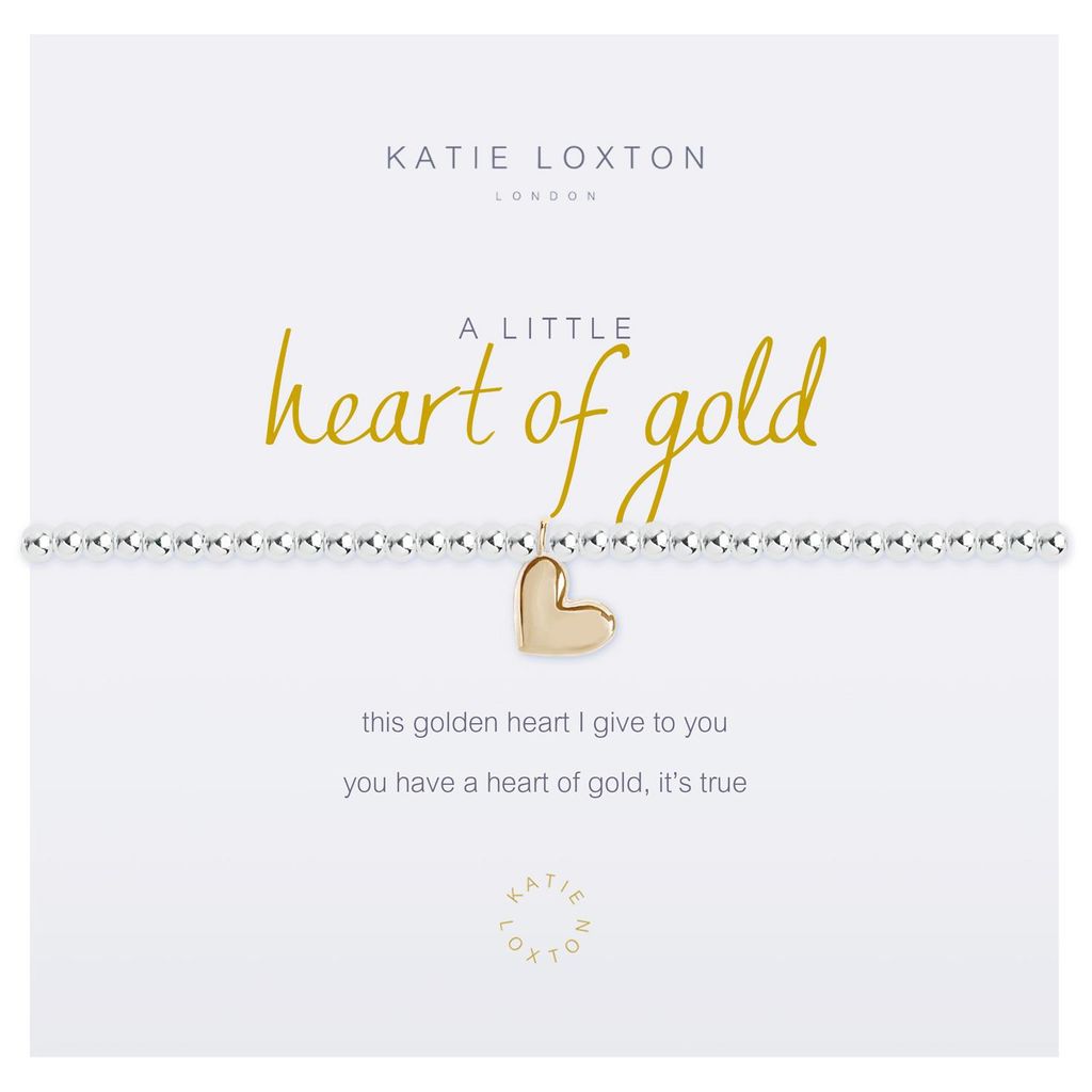 Katie Loxton A Little Heart of Gold Bracelet-Katie Loxton-The Bugs Ear