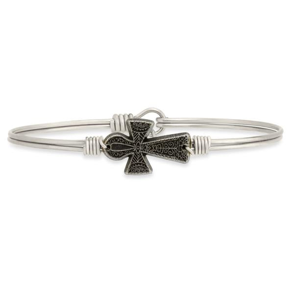 Luca and Danni Ankh Cross Silver-Luca + Danni-The Bugs Ear