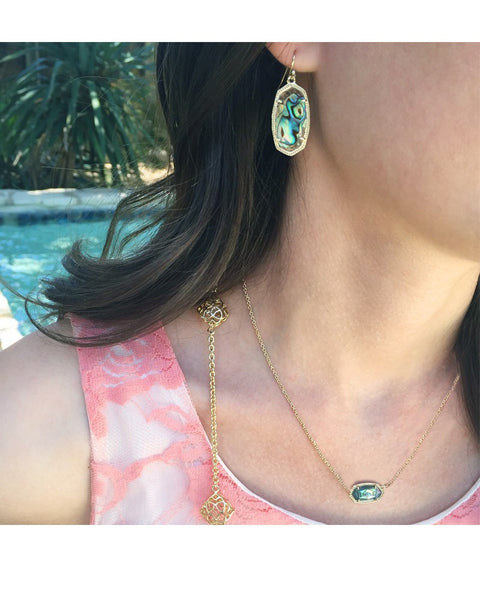 Kendra Scott outlet kristen abalone Earrings