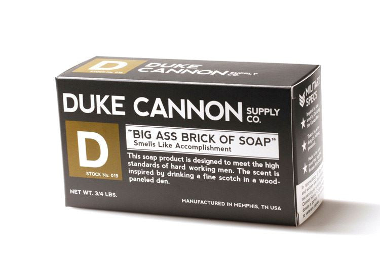 Duke Cannon Big Ass Brick of Soap Accomplishment-Duke Cannon-The Bugs Ear