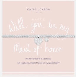 Katie Loxton A Little Will You Be My Maid Of Honour bracelet-Katie Loxton-The Bugs Ear
