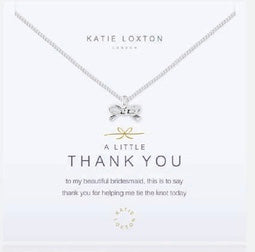 Katie Loxton A Little Thank you (Bridesmaid) necklace-Katie Loxton-The Bugs Ear