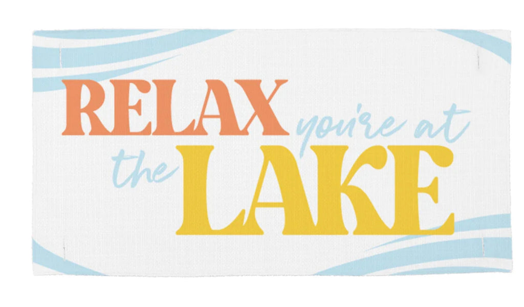 Relax You're at the Lake Lumbar Pillow Swap-LuckyBird-The Bugs Ear