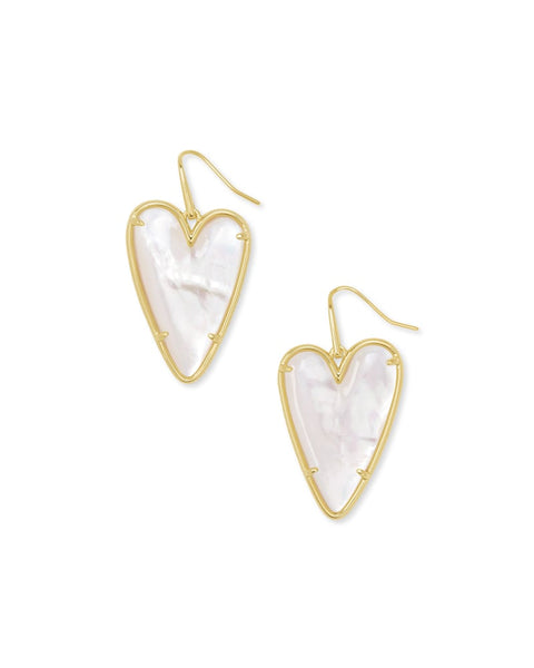 Kendra Scott Ansley 2024 Heart Beaded Earrings