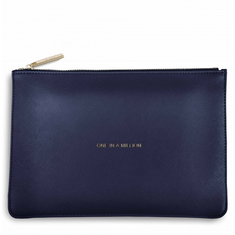 Katie Loxton One in a Million Perfect Pouch in Navy-Katie Loxton-The Bugs Ear