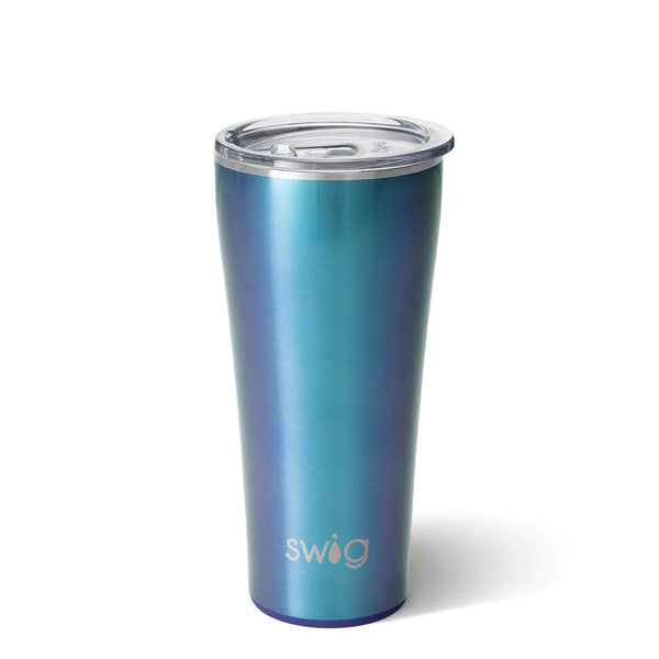 Shimmer Mermazing 32 oz Steel Cowgirl Swig Tumbler - Dishwasher Safe &  BPA-Free Straw Included