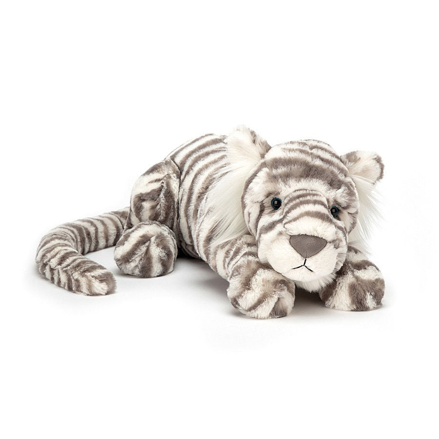 Jellycat Sacha Snow Tiger Little-Jellycat-The Bugs Ear