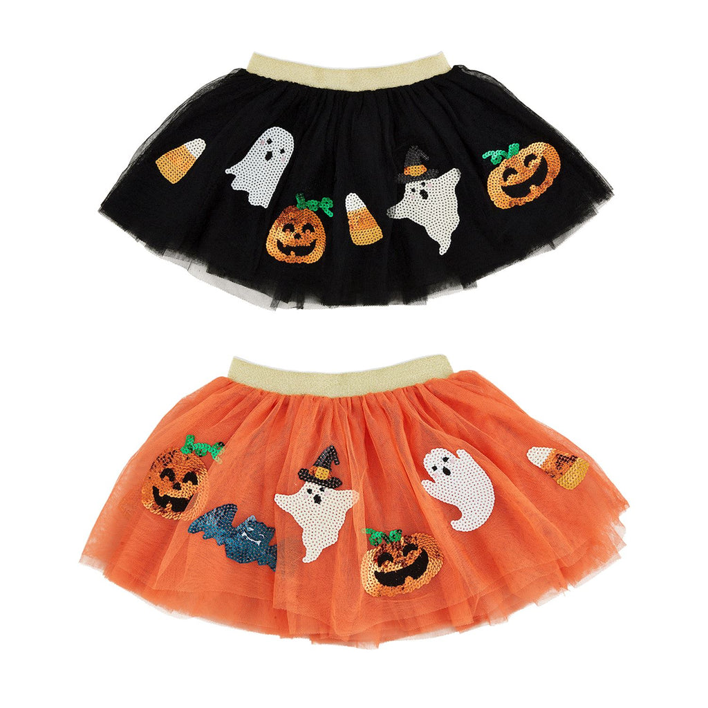 Sequin Halloween Tutu Mud Pie-Mud pie-The Bugs Ear