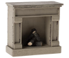 Fireplace, Off-White, Mouse Maileg-Maileg-The Bugs Ear