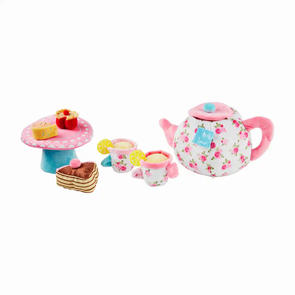 Plush Tea Party Set Mud Pie-Mud pie-The Bugs Ear