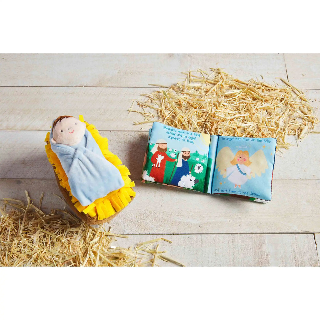 Nativity Plush with Book Mud Pie-Mud pie-The Bugs Ear