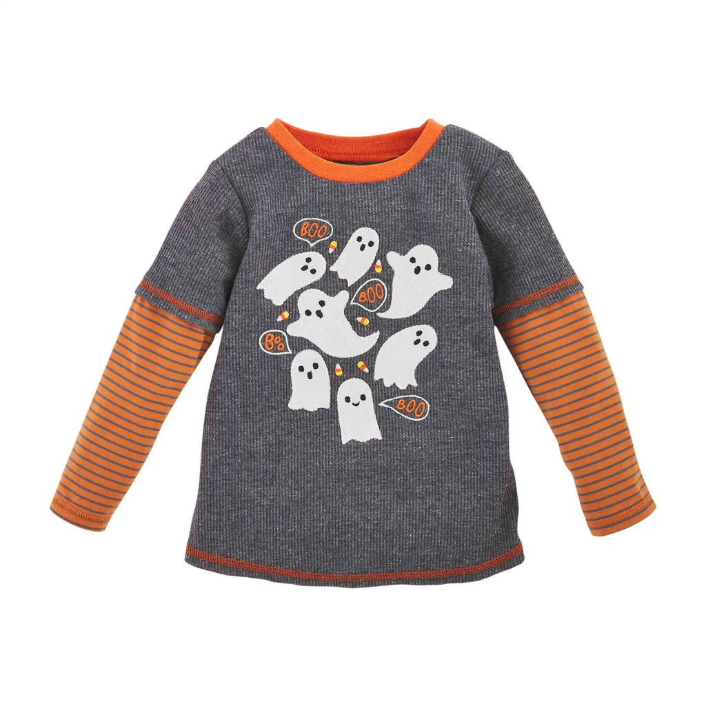 Boys' Halloween Ghosts Toddler Shirt Mud Pie-Mud pie-The Bugs Ear