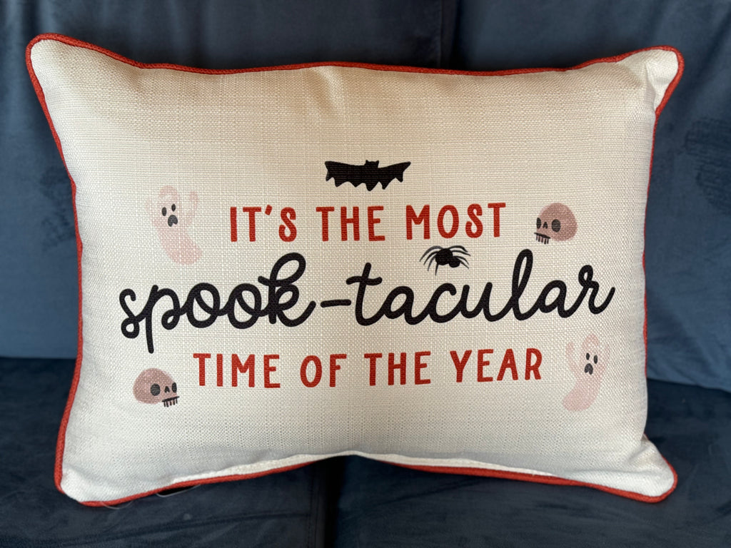 Spook-tacular Halloween Pillow-Little Birdie-The Bugs Ear