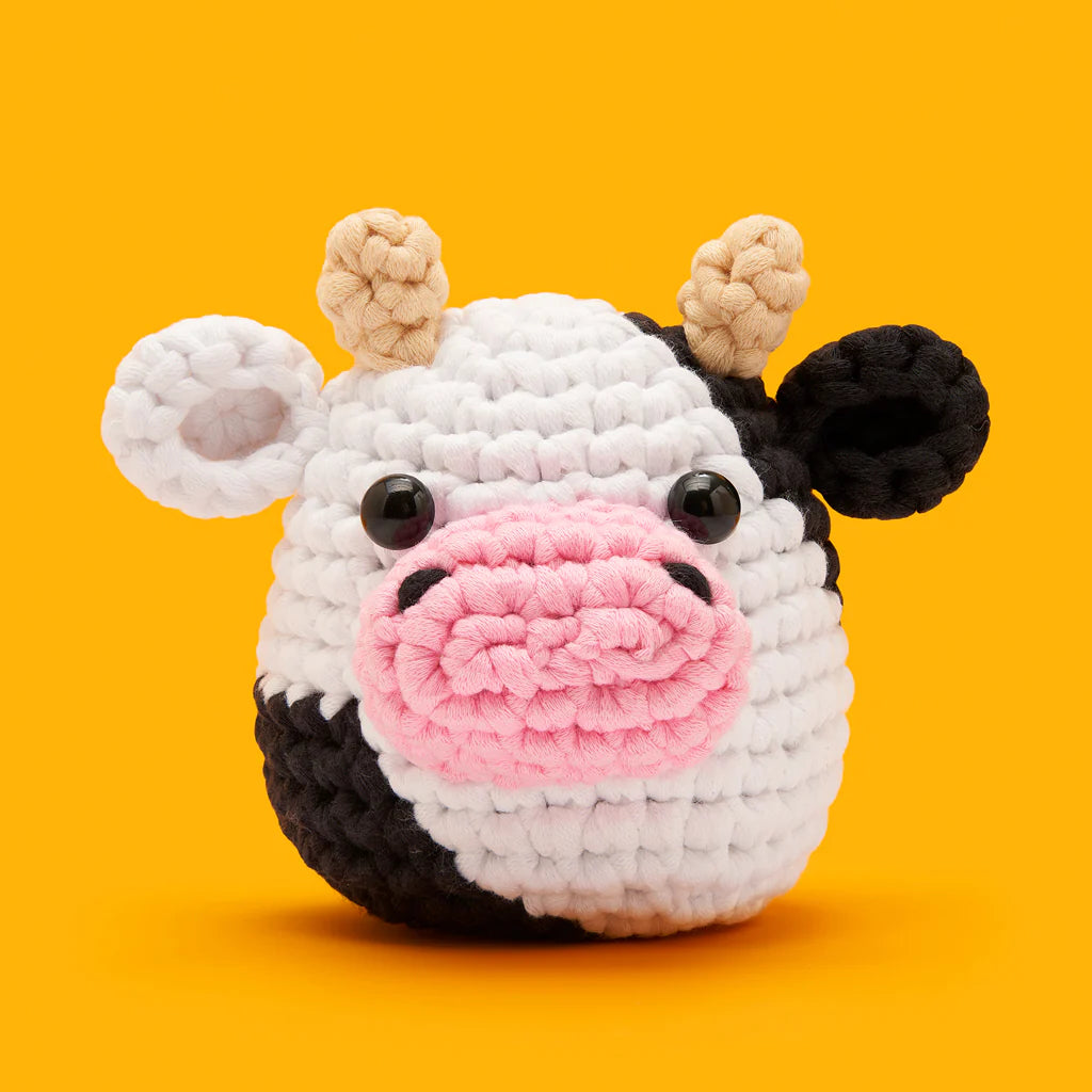 Lavender the Cow Crochet Kit-The Woobles-The Bugs Ear