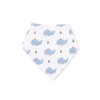 Angel Dear Bubbly Sailor Whales Bandana Bib-Angel Dear-The Bugs Ear
