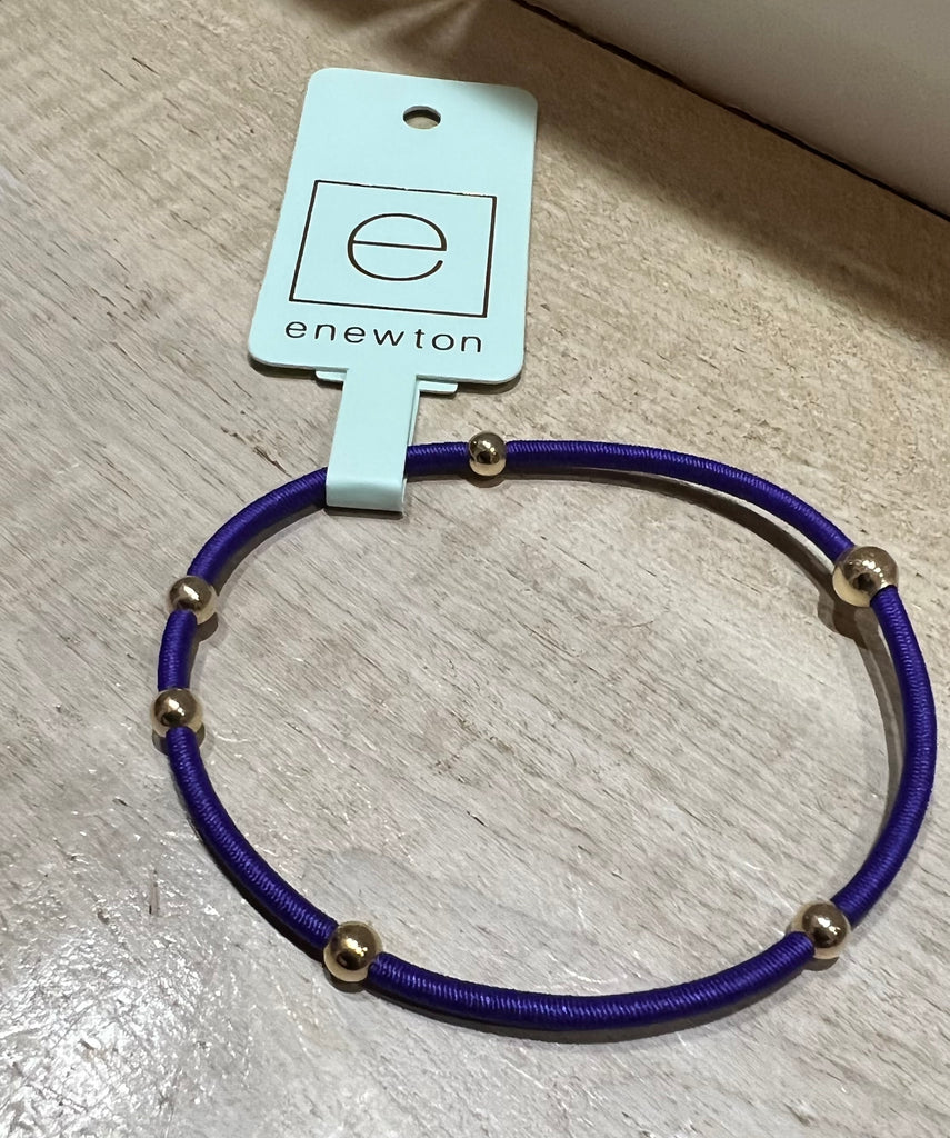 Enewton "E"ssentials Bracelet in Purple-Enewton-The Bugs Ear