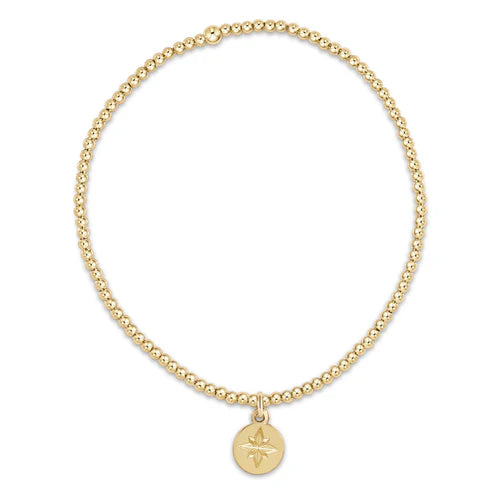 Enewton Classic Gold 2mm Bead Bracelet Direction Gold Disc-Enewton-The Bugs Ear
