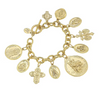 Susan Shaw Gold Saints Charm Bracelet-Susan Shaw-The Bugs Ear