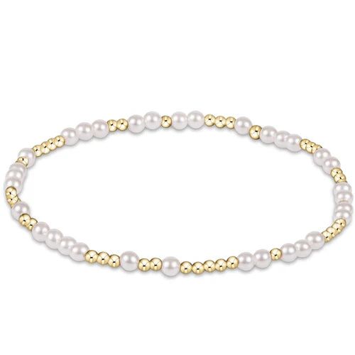Enewton EXTENDS Hope Unwritten 3mm Bead Bracelet Pearl-Enewton-The Bugs Ear