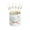 Swan Toothpick Caddy Set