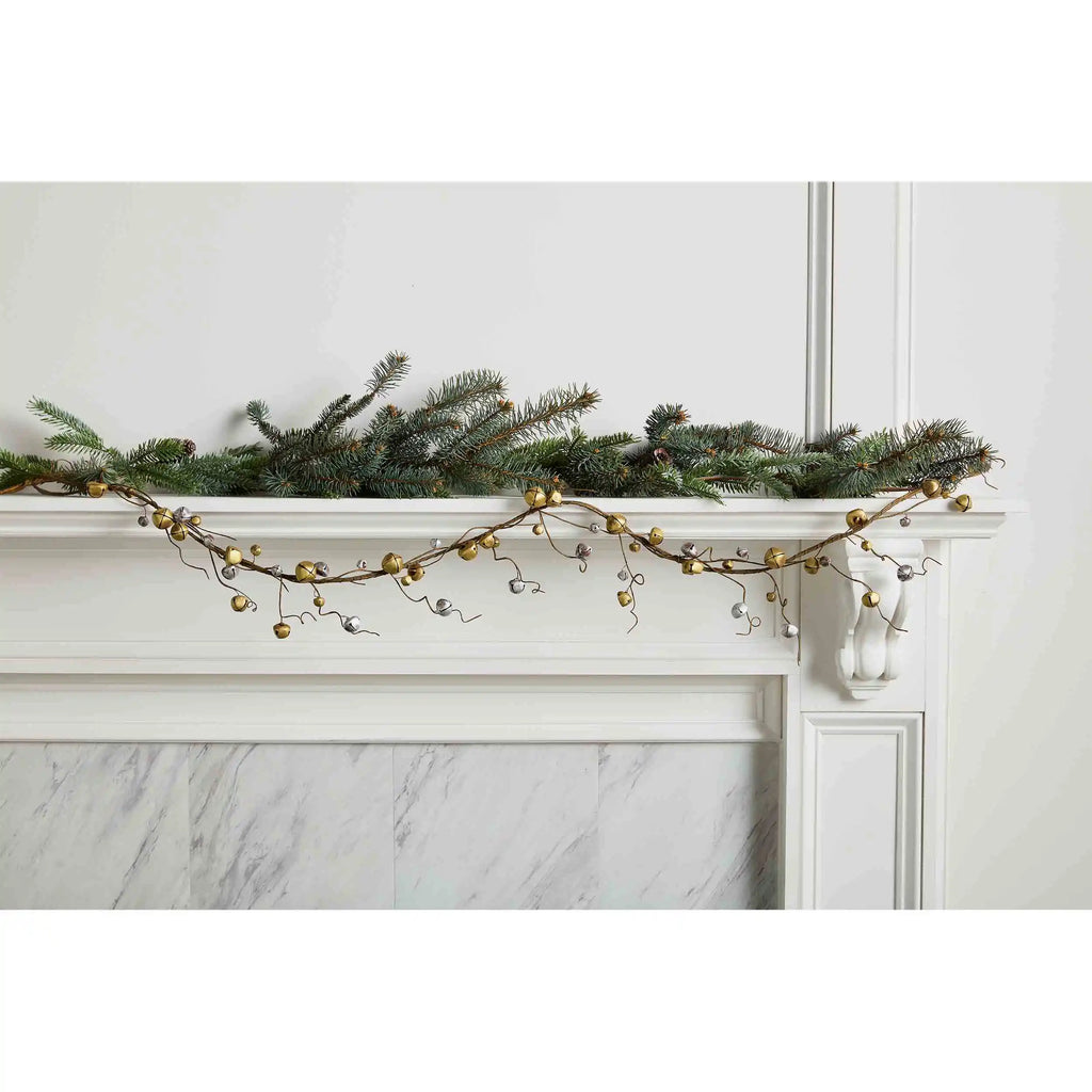 Gold Silver Jingle Bell Vine Mud Pie-Mud pie-The Bugs Ear