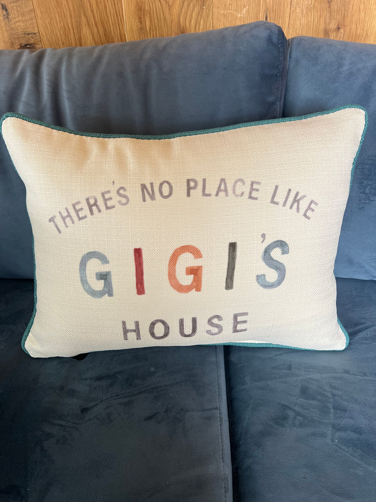 No Place Like Gigi's Pillow-Little Birdie-The Bugs Ear