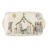 Nativity Stoneware Platter