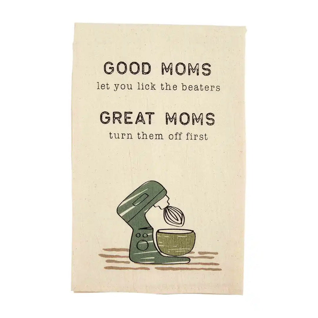 Good Moms Great Moms Hand Towel Mud Pie-Mud pie-The Bugs Ear