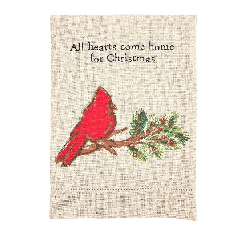 Lodge Cardinal Towel Mud Pie-Mud pie-The Bugs Ear