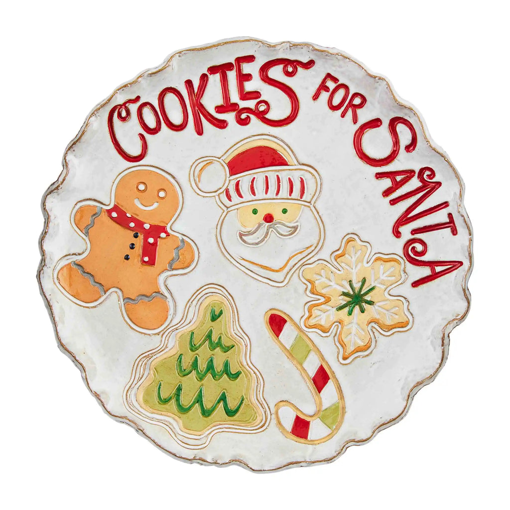 Cookies for Santa Plate Mud Pie-Mud pie-The Bugs Ear