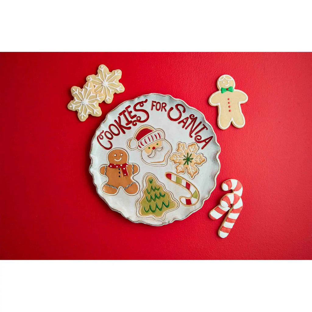 Cookies for Santa Plate Mud Pie-Mud pie-The Bugs Ear
