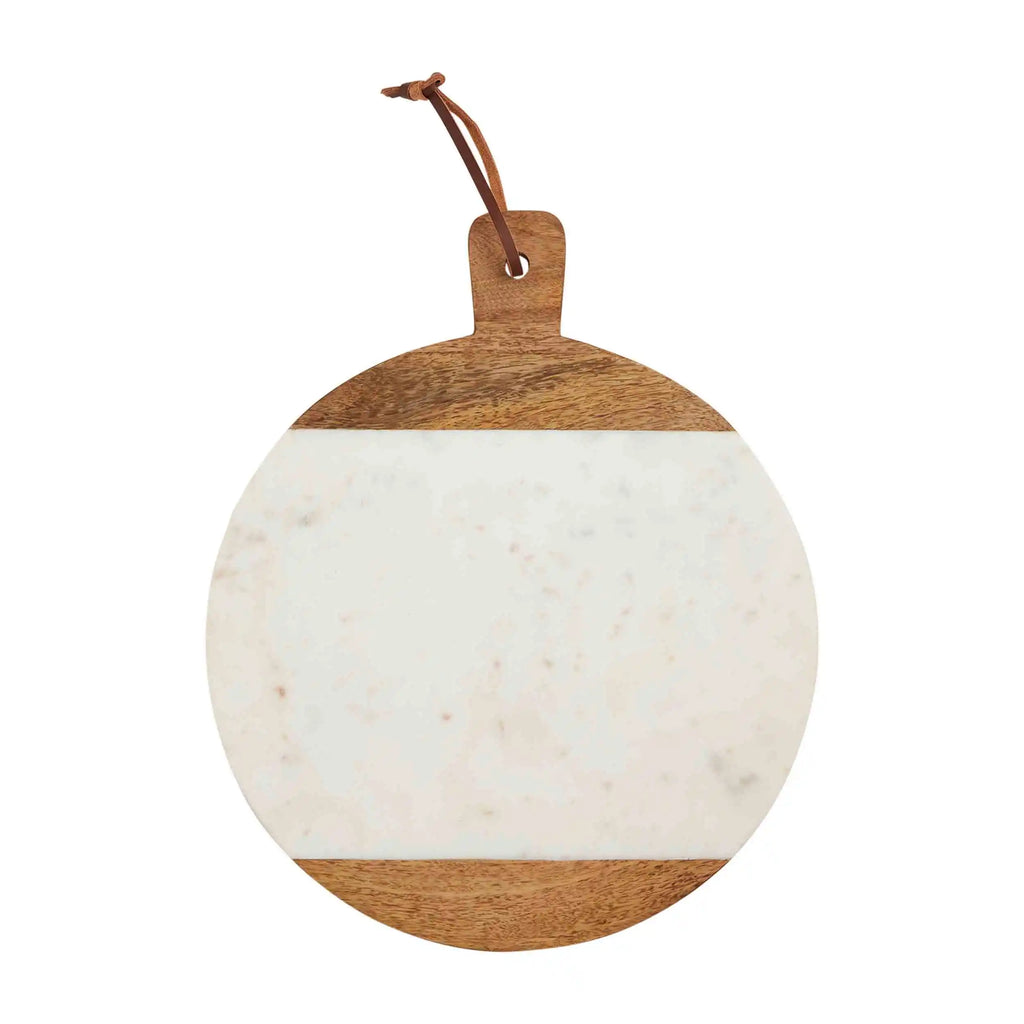 Round Marble and Wood Board Mud Pie-Mud pie-The Bugs Ear