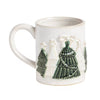 White Christmas Mugs