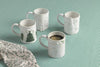 White Christmas Mugs
