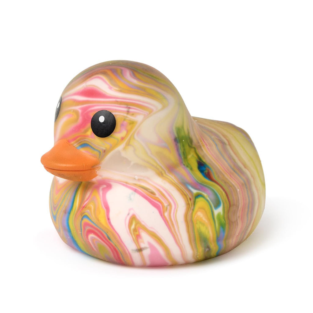 Jumbo Squishy Rainbow Duckie-Two's Company-The Bugs Ear