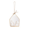 Gold Edge Nativity Ornament Mud Pie