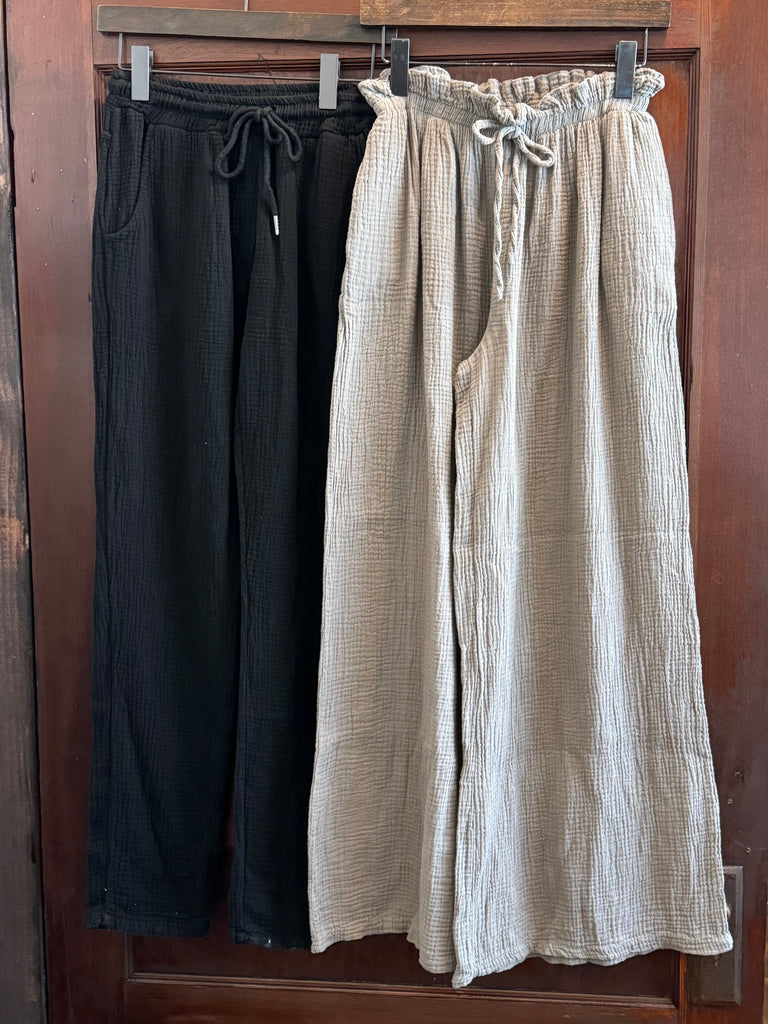 Yolly Italy Linen Pants Assorted Colors-Yolly Italy-The Bugs Ear