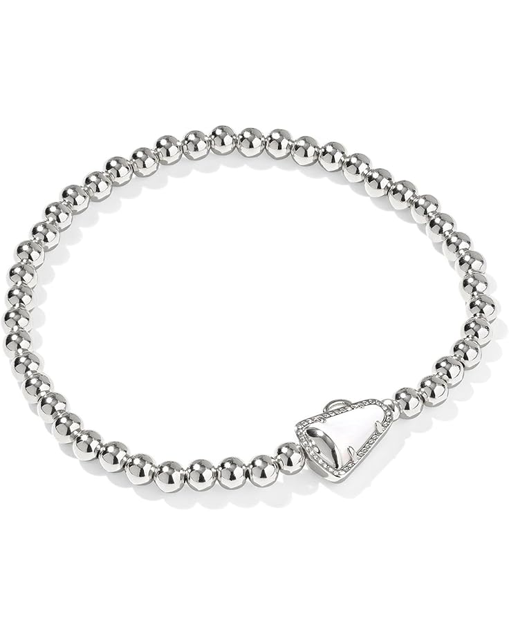 Kendra Scott Cheer Stretch Bracelet White Mother of Pearl-Kendra Scott-The Bugs Ear