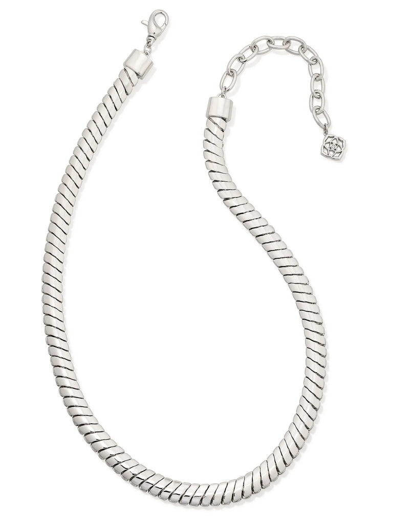 Kendra Scott Lex Chain Silver Necklace-Kendra Scott-The Bugs Ear